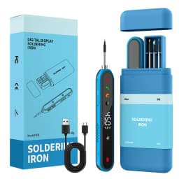 8-15W Type-C Digital Electric Soldering Iron Kit Intelligent Adjustable Temperature Fast Heating Mini Solder Irons Repair Tool