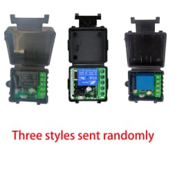 10A Relay Receiver Mini Module Remote Control f 433Mhz Universal Gate Remote Control Switch DC 12V or Gate LED Garage Door