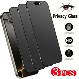 1-3Pcs Privacy Screen Protector for IPhone 18 17 14 11 12 13 15 16 Pro Max 12 13 Mini 14 15 16 Plus XR Anti-spy Tempered Glass