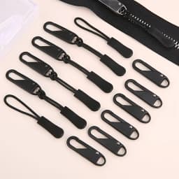 10/20Pcs Replacement Zipper Pulls Cord Extender for Backpacks Jackets Luggage Purses Handbags