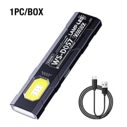 Portable Waist Hanging Keychain, Mini Flashlight, Multifunctional Emergency Charging, Anti Key Chain, Super Large, Bright, House