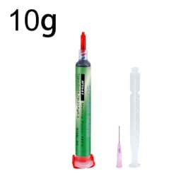 Sn64.7Bi35Ag0.3 Lead Free Solder Paste Syringe No-Clean Soldering Paste for SMT PCB BGA Repair Low Temperature Welding Flux