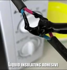 Waterproof Liquid Insulation Paste Fast Drying Electrical Glue Wire Cable Coat Fix Line Glue Home Use Rubber Insulation Paste