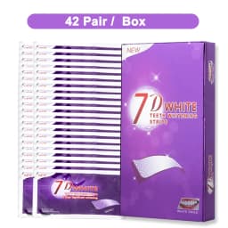Purple Teeth Whitening Strip No Sensitive Teeth Bleaching Strip Colour Corrector Instant Teeth Clean Strip,At-Home Teeth Whiter