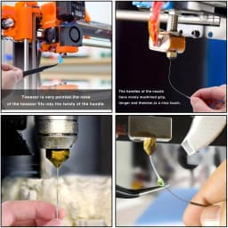 10pcs Cleaning Nozzle Tool Kit - Windshield Wiper, 3D Printer Head, Gas Stove Vent, Showerhead Needle Tube Brush