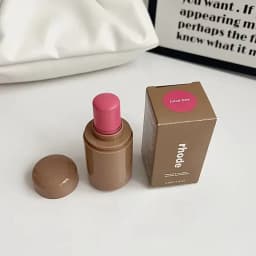 Rhode Pocket Blush LIP Stick Lip And Cheek Hydrating Stick Natural Rouge Powder Blush Cream Lipstick Cheek Easy To Apply Colo