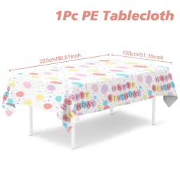 Purple Laser Disposale Tablecloth Happy Birthday Party Decoration Wedding Party Aluminum Film Table Cover Baby Shower Supplies
