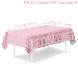 Purple Laser Disposale Tablecloth Happy Birthday Party Decoration Wedding Party Aluminum Film Table Cover Baby Shower Supplies