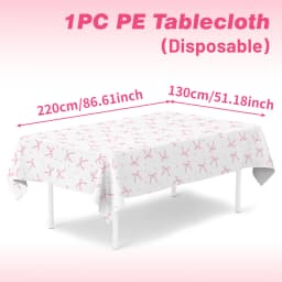 Purple Laser Disposale Tablecloth Happy Birthday Party Decoration Wedding Party Aluminum Film Table Cover Baby Shower Supplies