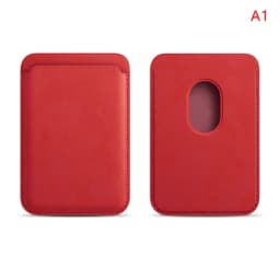 For Magsafe Magnetic Leather Wallet Case For iPhone 17 16 15 14 13 12 11 8 Samsung Huawei Card Holder with Magnet Covers