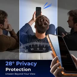 1-5Pcs Anti Spy Screen Protector For iPhone 18 17 16 15 14 13 12 11 Pro Max XS XR Air 7 8 Plus 16e One Click Installation Glass