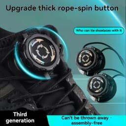 1 Pair of Sports Shoe Laces, Lace-free Swivel Buckle for Men and Women, Casual Lazy Shoes, Lace Accessories, Sports Shoe Laces