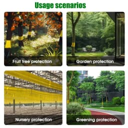 Yellow Double-sided Insect Proof Tape Strong Glue Outdoor Insect Trap for Gardens Prevents Insects Moths From Climbing Trees