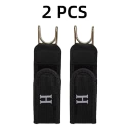 2Pcs Adjustable Buckleless Belt Hook Elastic Waist Buckle Waist Belt For Men‘s Gift Casual Belt With Buckle