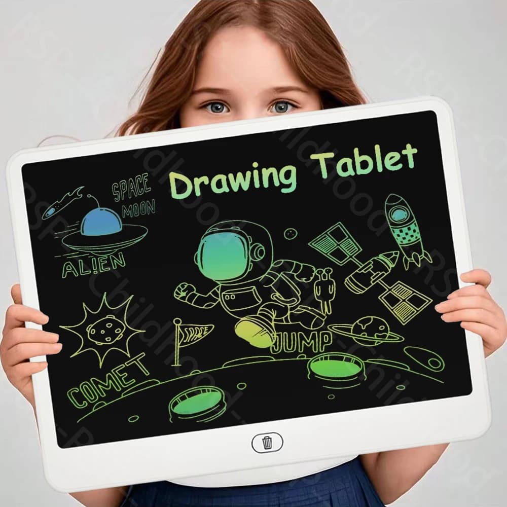 8/11/13/16 Inch LCD Drawing Tablet Writing Board Kids Doodle Painting Handwriting Pad Toy for 3 4 5 6 7 8 Years Girls Boys Gifts