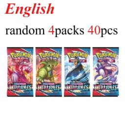 40 Pcs Pokemon Card Prismatic 151 Evolutions English Booster Battle Pokemon Card Game Carte Trading Collection Cards Gift