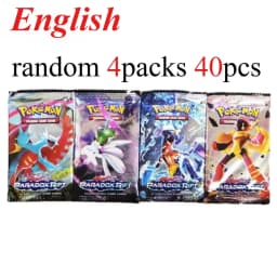 40 Pcs Pokemon Card Prismatic 151 Evolutions English Booster Battle Pokemon Card Game Carte Trading Collection Cards Gift