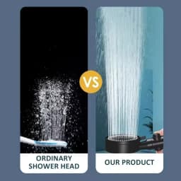 Shower Head 5 Modes Water Saving Adjustable High Pressure Showerhead Handheld Spray Hangable Bathroom Accessories 2026