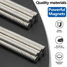 Powerful Neodymium Magnet N35 NdfeB Permanent Magnetic imanes Round Super Strong Fridge Magnets DIY 2/4/5/6/8/10x2/3mm