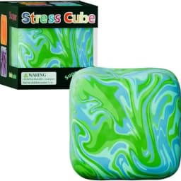 2026newNeedoh Nice Sensory Cube, Anti-Stress Tool for Anxiety and Concentration, Sensory Desk Cube for Adults and Kids