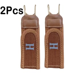 Buckleless Elastic Belt Hook Adjustable Metal Hook Men Women Unisex Buckle-Free Invisible Waist Belt Closure Outdoor Work EDC