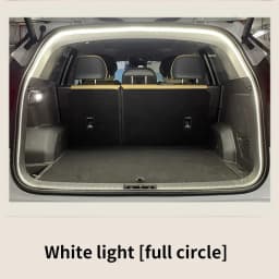 Car high brightness trunk lighting ambient light interior decoration LED wiring free automatic sensing tailgate light strip