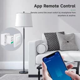 Tuya Smart WiFi Switch Module 16A 2-Way Control Mini Breaker Light Switch Timer Remote Control Compatible With Alexa Google