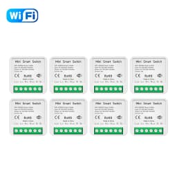 Tuya Smart WiFi Switch Module 16A 2-Way Control Mini Breaker Light Switch Timer Remote Control Compatible With Alexa Google