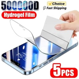 Full Cover Hydrogel Film For iPhone 18 Pro 17 15 14 11 13 12 16 Pro Max Screen Protector For iPhone 16e Air Mini SE XR Not Glass