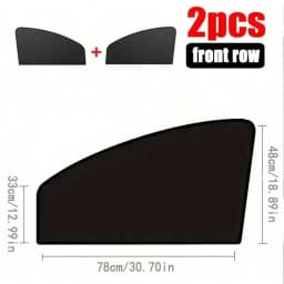 Magnetic Curtain Protectors, Side Window Sunshades, UV Protection, Suitable for Most Models, Universal in All Seasons