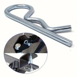 12PCS, 304 Stainless Steel Stool Nail R-Clip, Anti-Corrosion and Rust Proof, Industrial Fixed Trailer Locking System Accessories