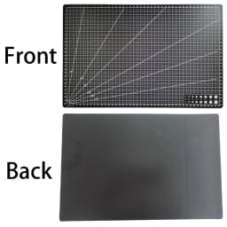 A3 Cutting Pad PVC Table Pad Leather Process Anti Cutting Double-Sided Carving Student DIY Process Self-Healing Pad 45×30x0.09cm
