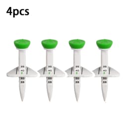 4 Pcs 33-55mm Adjustable-height Golf Tee Training Accessories