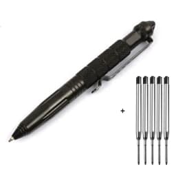 Military Tactical Pen Multifunction Aluminum AlloyOutdoor Camping Security Survival Tools Emergency Glass Breaker Pen