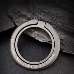 Magnetic Cell Phone Ring Holder Mobile Phone Bracket Removable Cell Phone Grip Kickstand for iPhone MagSafe Samsung Xiaomi