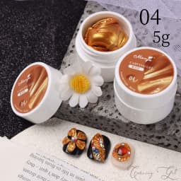 3D Nail Gel, Non-Sticky Hard Long-Lasting Overlay, Creates 3D Bow Geometric Letter Shapes, Salon Quality, Soluble Residue-Free A