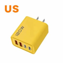 120W Quick Charger PD 4 Ports USB C Charger Type C USB Phone Charger Fast Charging Adapter for Samsung iPhone Huawei Xiaomi NEW