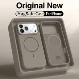 Magnetic Original Liquid Silicone Case For iPhone 13 14 15 16 17 18 Pro Max For Magsafe Cases For iPhone 18 Pro Max Phone Cover