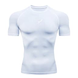 Men Running Compression T-shirt Short Sleeve Sport Tees Gym Fitness Sportshirts Male Jogging Tracksuit Homme Athletic Shirt Tops