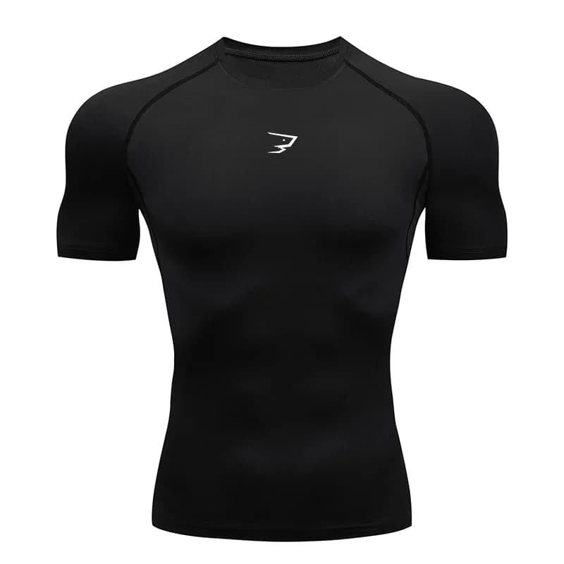 Men Running Compression T-shirt Short Sleeve Sport Tees Gym Fitness Sportshirts Male Jogging Tracksuit Homme Athletic Shirt Tops