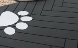 Pet Feeding Mat-Absorbent Pet Placemat Rubber Backing Quick Dry Water Mat for Dog Cat for Food and Water Bowl with Waterproof
