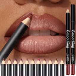 6-Color Waterproof Matte Lip Liner - Long-Lasting, Non-Transfer Formula, Matte Finish, 6 Versatile Shades