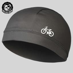 Musion Under Helmet Beanie Cap Vented Sweat Absorbent Moisture Wicking for Men Cycling Motorcycle Riders
