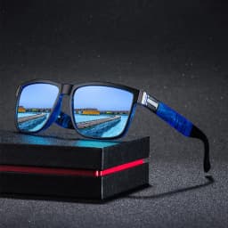 3PCS Fashion Classic Square UV400 Sunglasses Men Women Driving Fishing Colorful Trendy Lightweight Outdoor Goggles