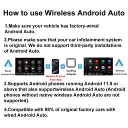 2026 NEWEST Wireless CarPlay Adapter 2-in-1 Wired to Wireless Dongle for Apple & Android Plug and Play Universal Car Accessory