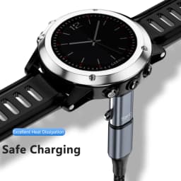 Type C IOS USB to 4pin Charger Adapter Connector for Garmin Fenix 7/6/5/7X/6X/5X/ Venu 2 Plus Watch Charging Converter