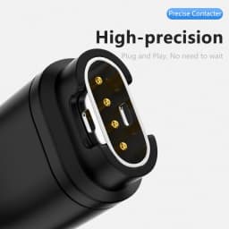 Type C IOS USB to 4pin Charger Adapter Connector for Garmin Fenix 7/6/5/7X/6X/5X/ Venu 2 Plus Watch Charging Converter
