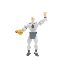 3D Printed Invincible Boy Invincible Mark Multi-Jointed Movable Model Light Blue Stripe Style Dummy13 T13 Collection