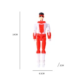 3D Printed Invincible Boy Invincible Mark Multi-Jointed Movable Model Light Blue Stripe Style Dummy13 T13 Collection