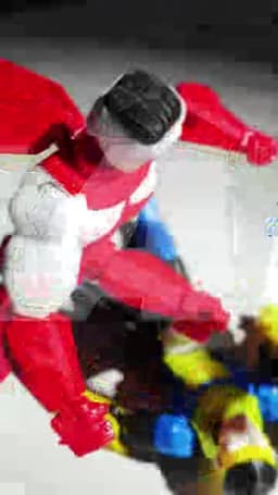 3D Printed Invincible Boy Invincible Mark Multi-Jointed Movable Model Light Blue Stripe Style Dummy13 T13 Collection